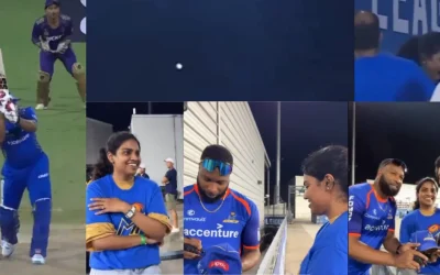 WATCH:  Kieron Pollard’s heartfelt gesture after accidentally hitting a fan with his six in MLC 2024