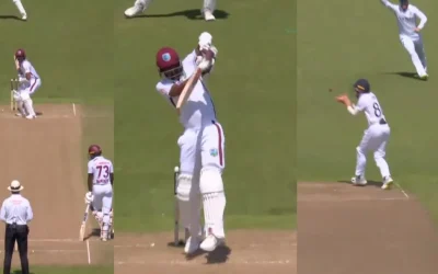 ENG vs WI [WATCH]: Gus Atkinson bowls a fiery bouncer to dismiss Kraigg Brathwaite on Day 2 of the Trent Bridge Test