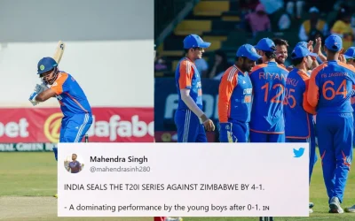 Fans react as Sanju Samson helps India beat Zimbabwe in 5th T20I and seal the series 4-1