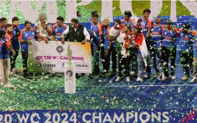 Prize breakup of INR 125 cr awarded to Team India after their T20 World Cup 2024 triumph