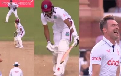 ENG vs WI [WATCH]: James Anderson removes Kraigg Brathwaite with an absolute peach on Day 2 of the Lord’s Test