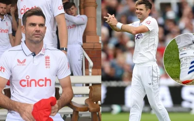 ENG vs WI: Pictures of James Anderson’s custom shoes for his farewell Test in Lord’s go viral