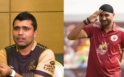 Kamran Akmal shares details of animated exchange with Harbhajan Singh at WCL 2024