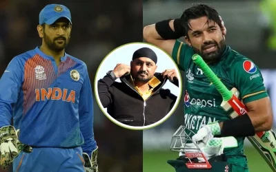 Harbhajan Singh lashes out at Pakistan journalist for absurd MS Dhoni-Mohammad Rizwan comparison