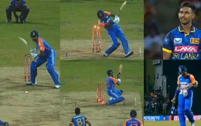 SL vs IND [WATCH]: Matheesha Pathirana takes out Hardik Pandya with a brilliant 151 kmph yorker in the 1st T20I