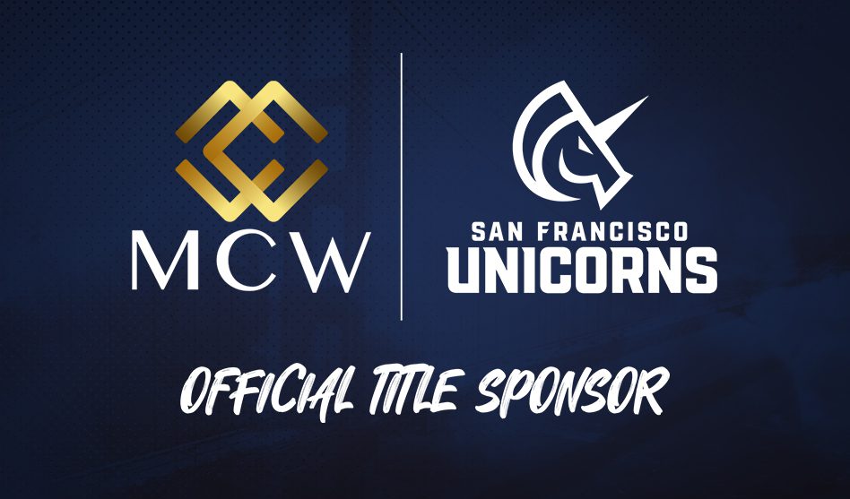 MCW and San Francisco Unicorns: Gold Meets Orange, Deal is Sealed