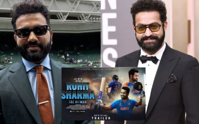 Is Jr NTR portraying Rohit Sharma in the Indian cricket team captain’s biopic? Poster goes viral