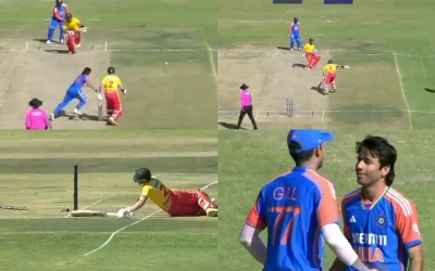 WATCH: Ravi Bishnoi’s superb reflexes lead to Johnathan Campbell’s run out in ZIM vs IND 4th T20I