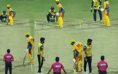 WATCH: Ravichandran Ashwin gets a warning for leaving his crease early in TNPL 2024