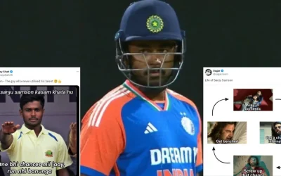 SL vs IND: Fans spark meme fest as Sanju Samson registers back-to-back ducks in the T20I series