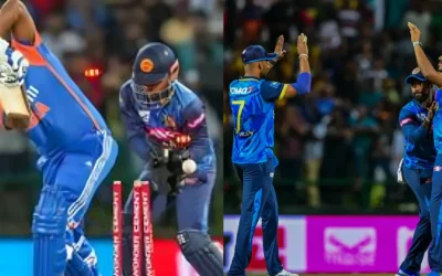 WATCH: Maheesh Theekshana castles Sanju Samson for a golden duck in IND vs SL 2nd T20I