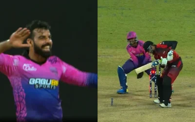 WATCH: Shadab Khan picks up a hat-trick against Kandy Falcons in LPL 2024