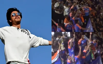 Shah Rukh Khan shares a heartfelt post for Team India during their victory parade in Mumbai