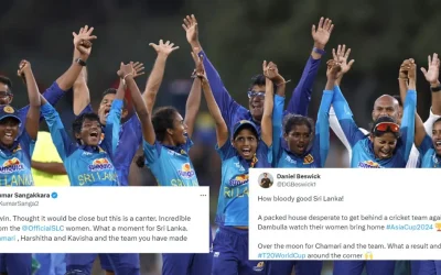 Fans erupt as dominant Sri Lanka thrashes India to win their maiden Women’s Asia Cup 2024 title