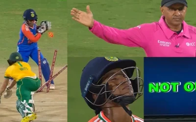 WATCH: Umpire overrules Uma Chetry’s stumping attempt with a no-ball decision | IND-W vs SA-W 2024