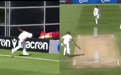 WATCH: Ireland batters run 5 despite the Zimbabwean fielder saving a boundary during the one-off Test