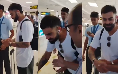 Virat Kohli receives a warm welcome in Colombo ahead of the ODI series against Sri Lanka