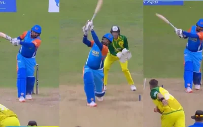 WATCH: Yuvraj Singh rewinds clock with his blazing fifty to power India Champions into WCL 2024 final