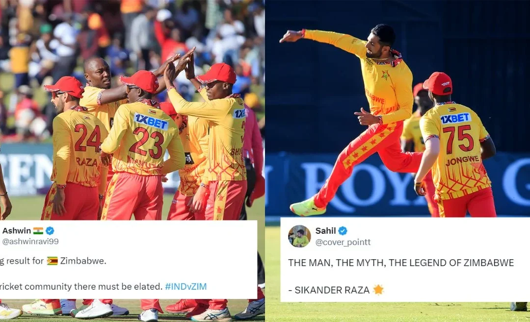 Fans goes wild as Zimbabwe stuns India to register a thrilling win in the 1st T20I