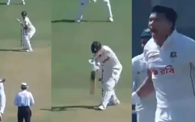 PAK vs BAN [WATCH]: Abdullah Shafique goes packing by Taskin Ahmed’s beautiful inswinger on Day 2 of the 2nd Test