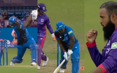 WATCH: Adil Rashid cleans up Andre Russell with a beauty in The Hundred 2024