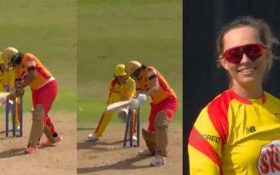 WATCH: Ashleigh Gardner cleans up Richa Ghosh and Emily Arlott with back-to-back yorkers in The Hundred Women 2024