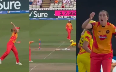 WATCH: Ellyse Perry stuns Ashleigh Gardner with a brilliant run-out; Emily Arlott’s reaction breaks the internet | The Hundred Women 2024