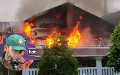 WATCH: Bangladesh star Mashrafe Mortaza’s house set on fire amid political unrest