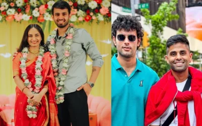 Photos: Jitesh Sharma gets engaged to Shalaka Makeshwar; Suryakumar Yadav and other cricketers offer congratulations