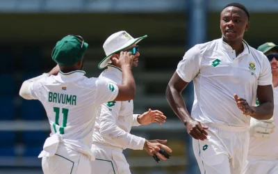 Kagiso Rabada, Keshav Maharaj guide South Africa to Test series victory over West Indies