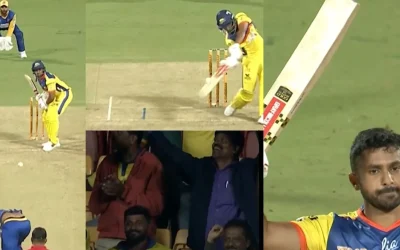 WATCH: Karun Nair completes his majestic ton with a six in the Maharaja Trophy T20 2024