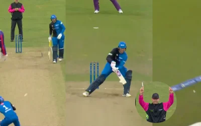 WATCH: Keaton Jennings delivers spectacular scoop off Reece Topley in The Hundred 2024