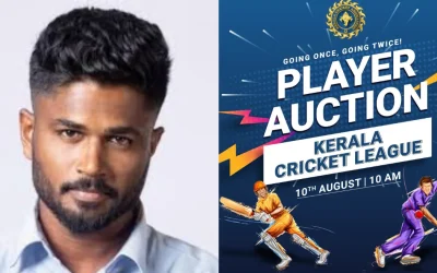 Kerala Cricket League shortlists Sanju Samson among seven icon players for the upcoming inaugural season