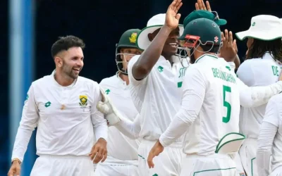 WI vs SA: Keshav Maharaj, Kagiso Rabada put South Africa in control on Day 4 of the 1st Test