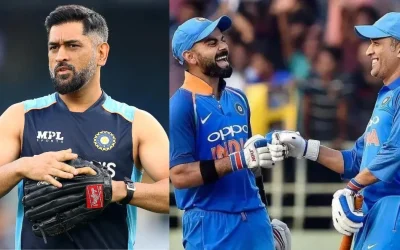 Former Indian captain MS Dhoni reflects on his bond with Virat Kohli