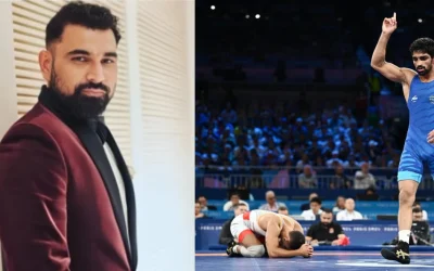 Mohammed Shami, Gautam Gambhir & others congratulate wrestler Aman Sehrawat on winning the Bronze at Paris Olympics