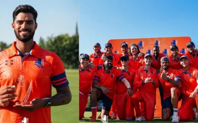 Aryan Dutt shines as Netherlands register a thrilling victory over USA to clinch the T20I Tri-series 2024