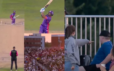 WATCH: Nicholas Pooran launches a massive 113-meter six out of the park in The Hundred 2024