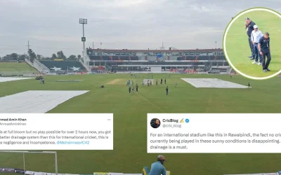 PAK vs BAN: ‘Aur inko champions trophy host krni hai…’: Fans roast PCB for poor outfield conditions on Day 1 of the Rawalpindi Test