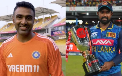 Ravichandran Ashwin reacts after Sri Lanka beat India in the ODI series