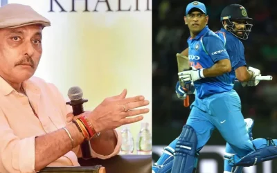 Rohit Sharma or MS Dhoni? Ravi Shastri opines on who’s the better white-ball skipper for India