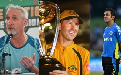 ‘He’s a bit like Gambhir’: Ricky Ponting weighs in on Jason Gillespie’s new role as Pakistan head coach