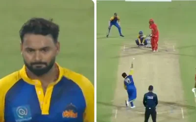 WATCH: Rishabh Pant bowls leg-spin against South Delhi Superstarz in DPL 2024