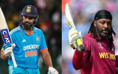 Rohit Sharma joins the elite club with Chris Gayle during 3rd ODI against Sri Lanka