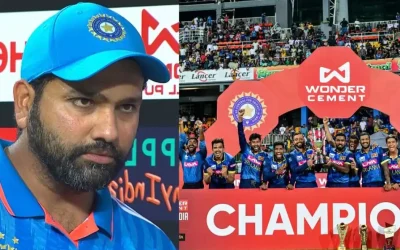 India captain Rohit Sharma opens up after his team’s humiliating ODI series defeat against Sri Lanka