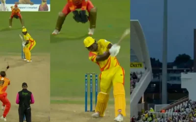 WATCH: Rovman Powell blasts a huge six off Tim Southee in The Hundred Men’s 2024 game