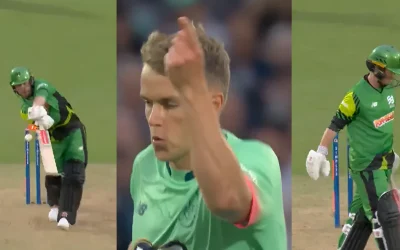 WATCH: Sam Curran cleans up Alex Davies with a brilliant slower ball in The Hundred 2024