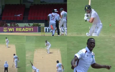 WI vs SA [WATCH]: Shamar Joseph claims Aiden Markram with a peach for his maiden home Test wicket | Day 1, 2nd Test