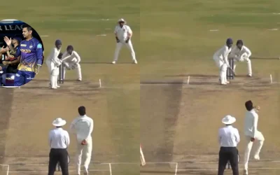 WATCH: Shreyas Iyer emulates Sunil Narine’s bowling action in Buchi Babu Tournament 2024