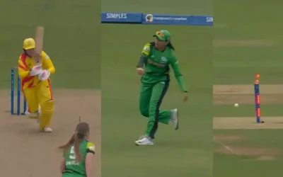 WATCH: Smriti Mandhana hits the bullseye to run out Bryony Smith in The Hundred Women 2024